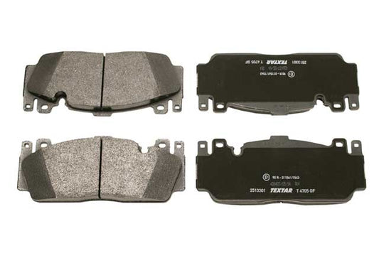 Brake Pad Set - Front by Textar - fits 2016–2021 BMW F87 M2