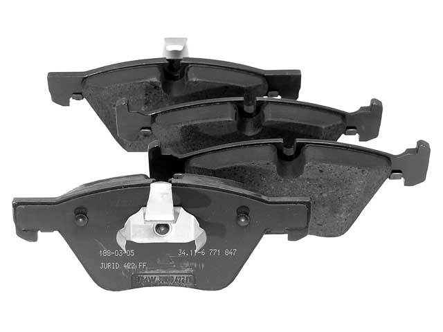 Brake Pad Set - Front by Genuine BMW - fits 2006–2013 BMW E90/E91/E92/E93 3 Series