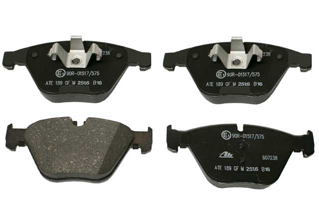 Brake Pad Set - Front by ATE - fits 2006–2013 BMW E90/E91/E92/E93 3 Series