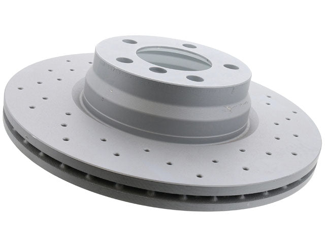 Brake Disc by Zimmermann Sport Z Cross Drilled - fits 2014–2019 BMW F32/F33/F36 4 Series