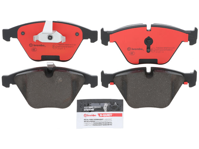 Brake Pad Set by Brembo Ceramic - fits 2004–2010 BMW E60 5 Series
