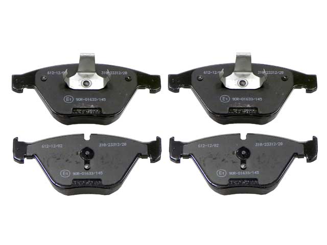 Brake Pad Set by Jurid - fits 2004–2010 BMW E60 5 Series