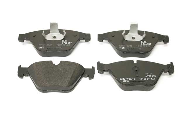 Brake Pad Set by Genuine BMW - fits 2004–2010 BMW E60 5 Series