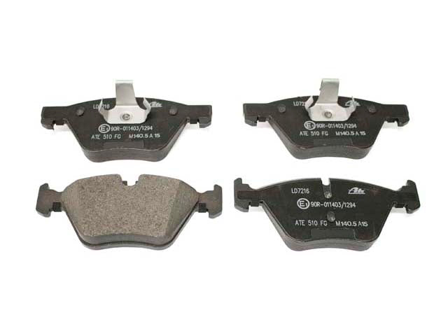 Brake Pad Set Front by ATE Ceramic - fits 2009–2016 BMW E89 Z4