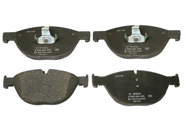 Brake Pad Set by Bosch Euroline - fits 2011–2016 BMW F10 5 Series