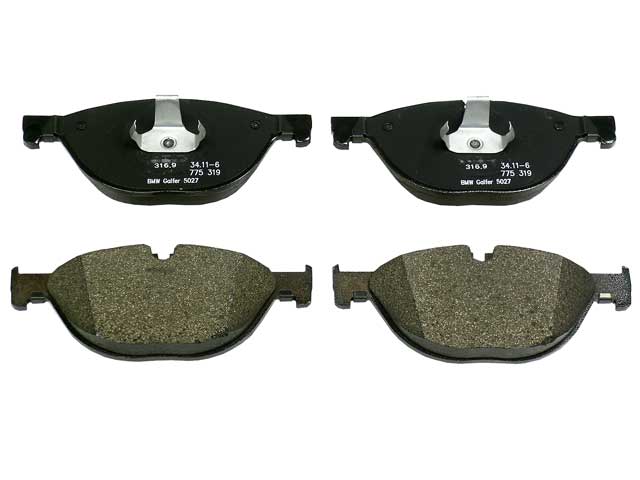 Brake Pad Set by Genuine BMW - fits 2011–2016 BMW F10 5 Series