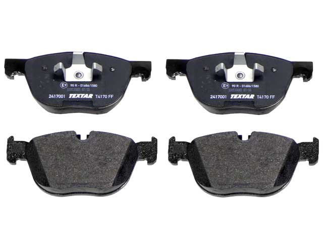Brake Pad Set Front by Textar - fits 2007–2013 BMW E70 X5 / 2014–2018 BMW F15 X5