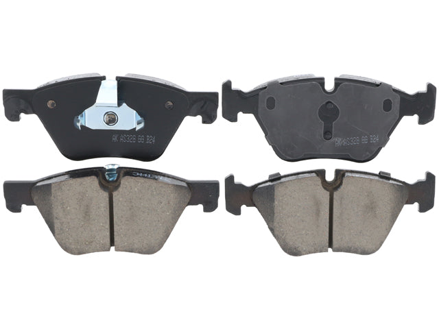 Brake Pad Set by Akebono Euro - fits 2011–2016 BMW F10 5 Series