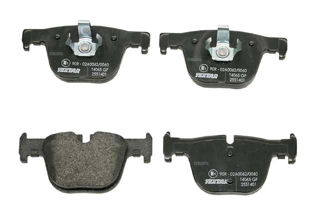 Brake Pad Set by Textar - fits 2014–2019 BMW F32/F33/F36 4 Series