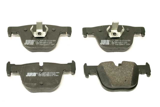 Brake Pad Set by Jurid - fits 2014–2019 BMW F32/F33/F36 4 Series
