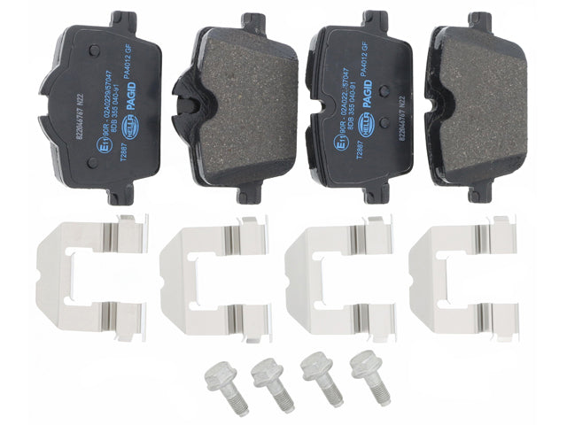 Brake Pad Set by Hella Brake Systems - fits 2019–present BMW G29 Z4