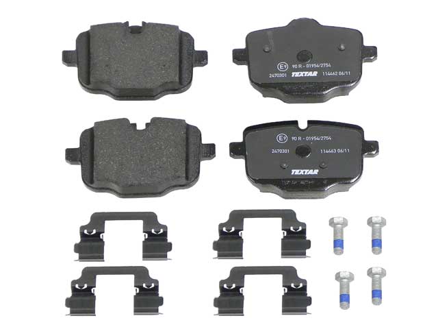 Brake Pad Set by Textar - fits 2020–present BMW F97 X3 M