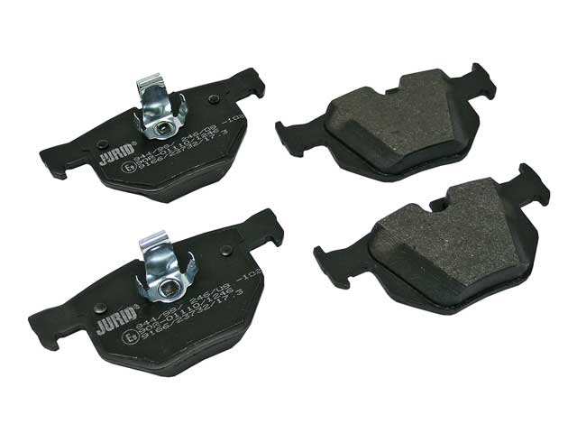 Brake Pad Set by Jurid - fits 2004–2010 BMW E60 5 Series