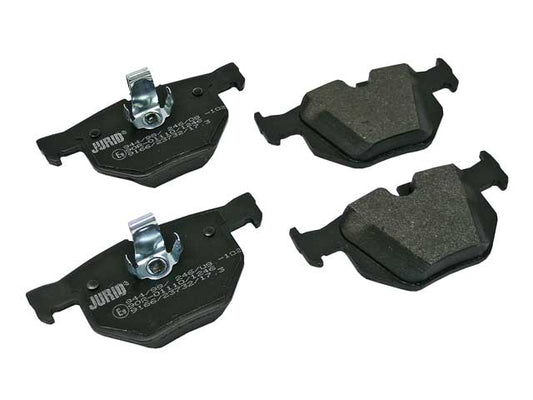 Brake Pad Set by Jurid - fits 2004–2010 BMW E60 5 Series