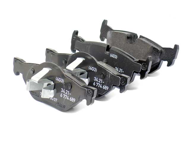 Brake Pad Set - Rear by Genuine BMW - fits 2006–2013 BMW E90/E91/E92/E93 3 Series