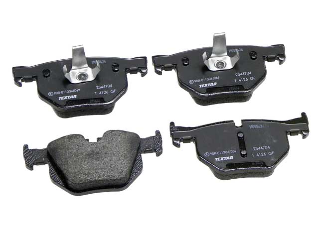 Brake Pad Set Rear by Textar - fits 2007–2013 BMW E70 X5 / 2014–2018 BMW F15 X5