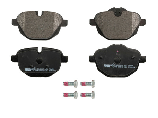 BMW X3 F25 / X4 F26 Rear Brake Pad Set (Thru 07/15) - Ferodo