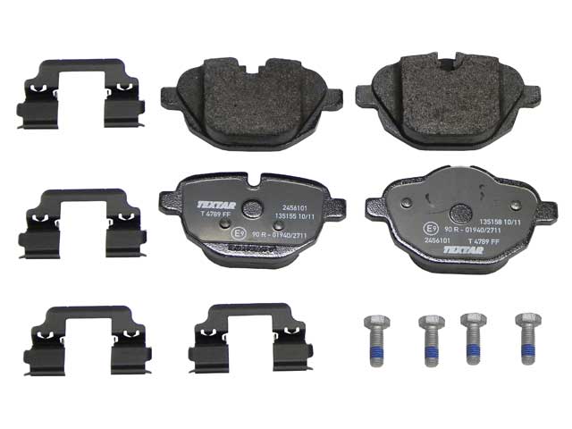 Brake Pad Set by Textar - fits 2017–2023 BMW G30 5 Series
