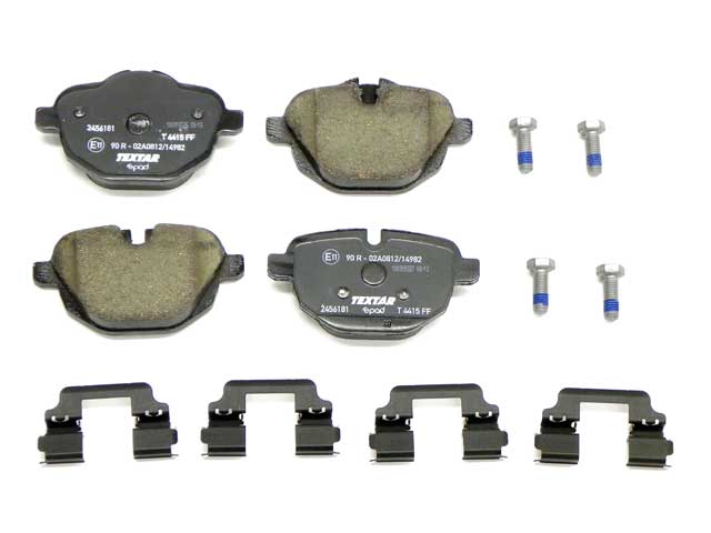Brake Pad Set by Textar epad+ Ceramic - fits 2017–2023 BMW G30 5 Series