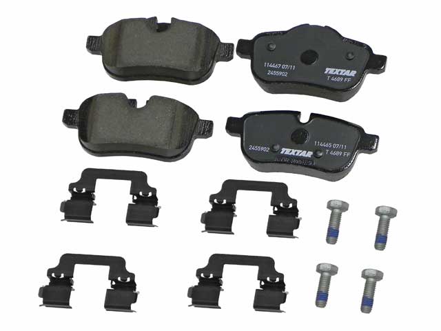 Brake Pad Set Rear by Textar - fits 2009–2016 BMW E89 Z4
