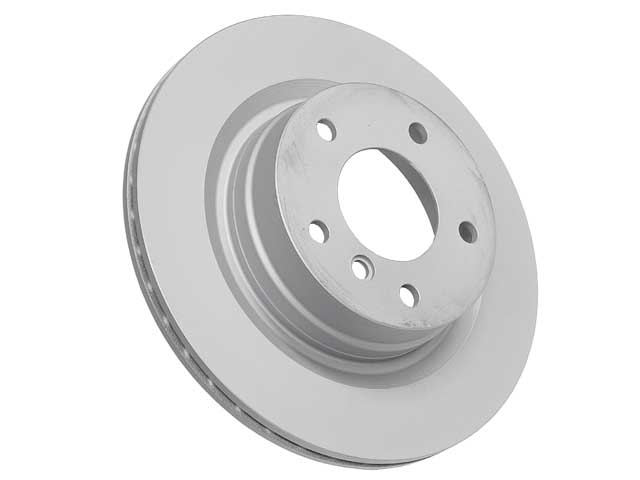 Brake Disc - Rear by Zimmermann Coat Z - fits 2006–2013 BMW E90/E91/E92/E93 3 Series
