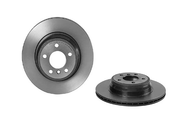 Brake Disc by Brembo - fits 2014–2019 BMW F32/F33/F36 4 Series