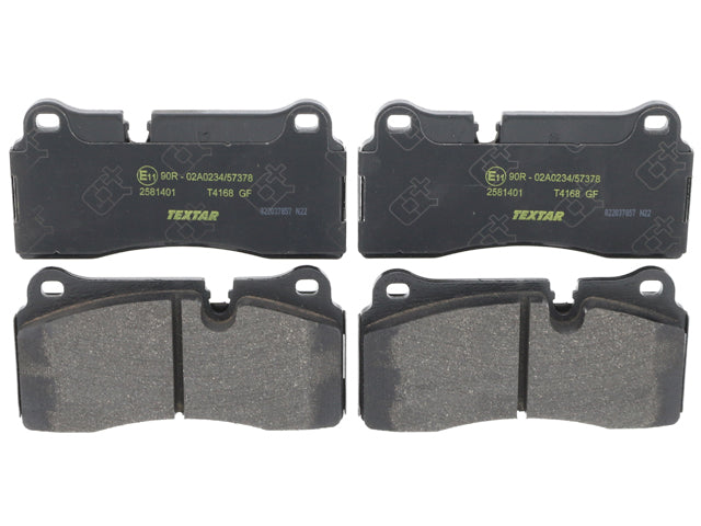 Brake Pad Set - Rear by Textar - fits 2016–2021 BMW F87 M2