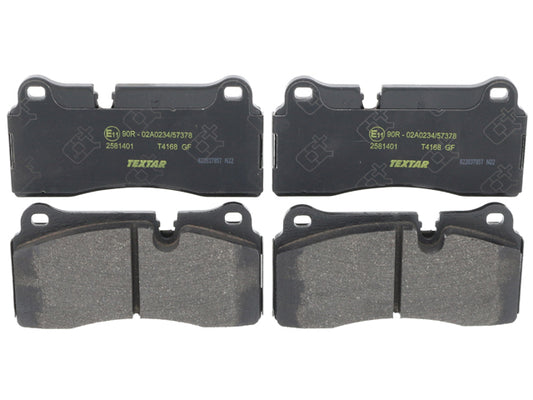 Brake Pad Set - Rear by Textar - fits 2016–2021 BMW F87 M2