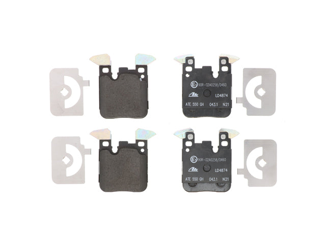 Brake Pad Set - Rear by ATE Ceramic - fits 2015–2020 BMW F80/F82/F83 M3/M4