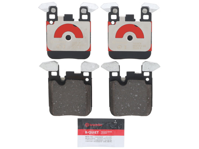Brake Pad Set - Rear by Brembo Ceramic - fits 2015–2020 BMW F80/F82/F83 M3/M4