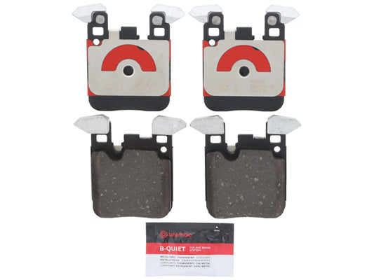 Brake Pad Set - Rear by Brembo Ceramic - fits 2015–2020 BMW F80/F82/F83 M3/M4