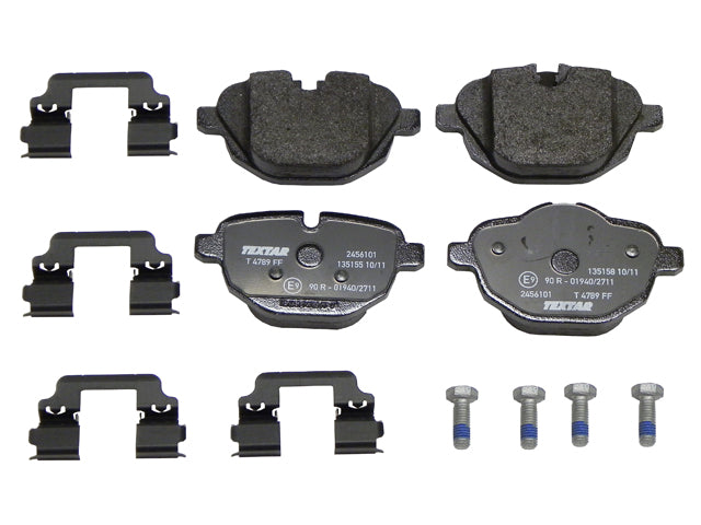 Brake Pad Set by Textar - fits 2011–2016 BMW F10 5 Series
