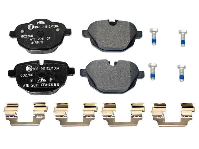 Brake Pad Set by ATE - fits 2011–2016 BMW F10 5 Series