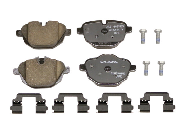 Brake Pad Set by Genuine BMW - fits 2011–2016 BMW F10 5 Series