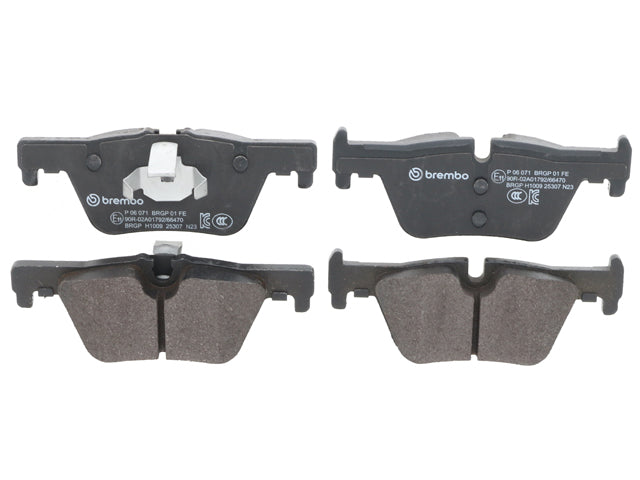 Brake Pad Set - Rear by Brembo - fits 2012–2019 BMW F30/F31 3 Series