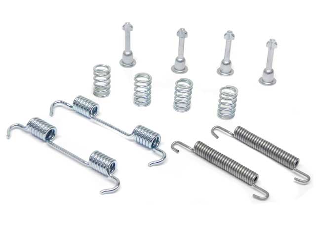Parking Brake Shoe Hardware Kit by ATE - fits 2006–2019 BMW E90/E91/E92/E93 / F30/F31 3 Series