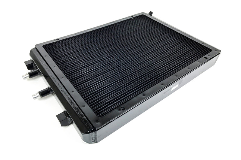 csf 2014+ bmw m3/m4 (f8x) front mount heat exchanger w/rock guard - black bmw m3 m4 f80 f82 f8x iconic garage