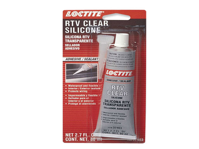 Silicone Adhesive/Sealant, Loctite RTV Clear Silicone, 80 ml Tube by Loctite - fits BMW F87 M2 / F90 M5 / F95 X5 M / F96 X6 M / G80/G82/G83 M3/M4