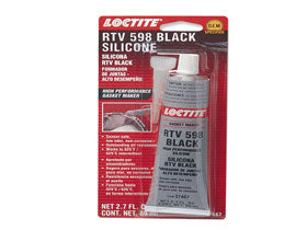 Sealant, Loctite RTV 598 Black Silicone Gasket Maker 80 ml Tube - LOCTITE (37467)