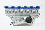 csf bmw m2/m3/m4 s58 comp & non-comp (g8x) charge-air cooler manifold - raw billet bmw m3 m4 g80 g82 g8x iconic garage