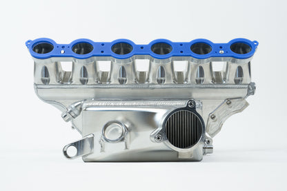 csf bmw m2/m3/m4 s58 comp & non-comp (g8x) charge-air cooler manifold - thermal dispersion black bmw m3 m4 g80 g82 g8x iconic garage