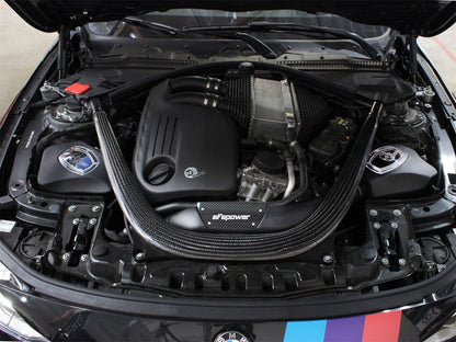afe momentum pro 5r cold air intake system bmw m3/m4 (f80/82/83) (tt) s55 bmw m3 m4 f80 f82 f8x iconic garage