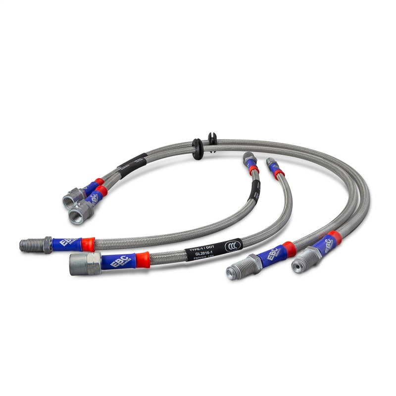 ebc bmw m3 3.0tt stainless steel brake line kit f8x bmw m3 m4 f80 f82 f8x iconic garage