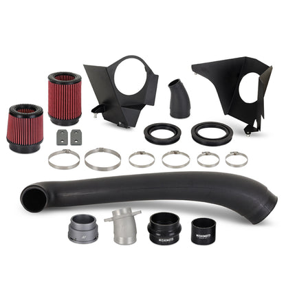 mishimoto 2021+ bmw g8x m3/m4 s58b30 open airbox performance intake bmw m3 m4 g80 g82 g8x iconic garage