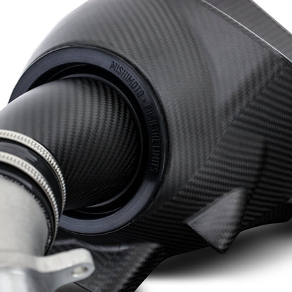 mishimoto 2021+ bmw g8x m3/m4 performance intake carbon fiber matte bmw m3 m4 g80 g82 g8x iconic garage