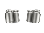 akrapovic bmw m3/m4 (f80/f82) tail pipe set (titanium) bmw m3 m4 f80 f82 f8x iconic garage