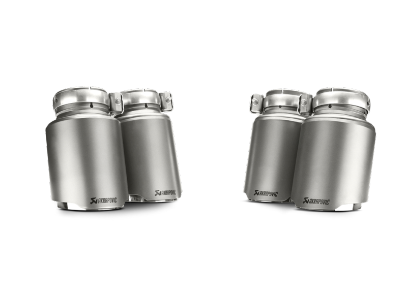 akrapovic bmw m3/m4 (f80/f82) tail pipe set (titanium) bmw m3 m4 f80 f82 f8x iconic garage