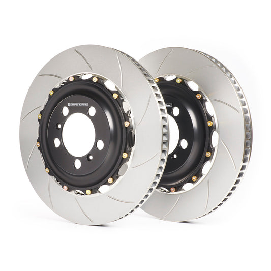 GiroDisc 400mm Slotted Front Rotors (F8X w/Red/Silver/Gold Calipers Incl CCM) - F87 M2