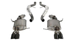 corsa bmw m3 convertible e93 black sport cat-back exhaust bmw m3 e92 e9x iconic garage