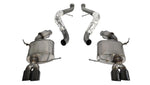 corsa bmw m3 convertible e93 black sport cat-back exhaust bmw m3 e92 e9x iconic garage